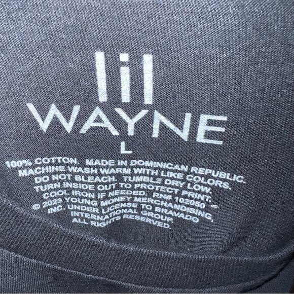 NWT Lil Wayne Tha Carter III Album Cover‎ Graphic T Shirt Rap Rapper Large Black - Picture 3 of 5